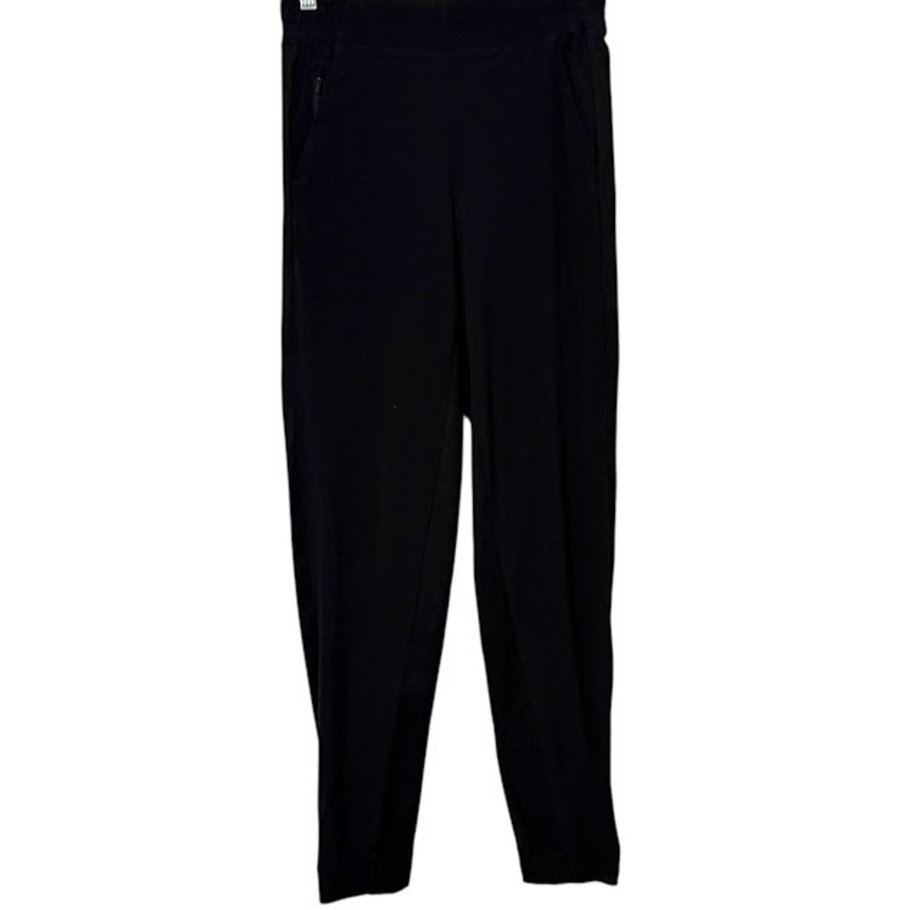 Athelta Black Brooklyn Lightweight Mid Rise Jogger Pants Womens 0 Tall